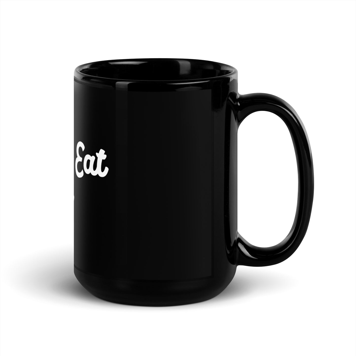 Black Glossy Mug